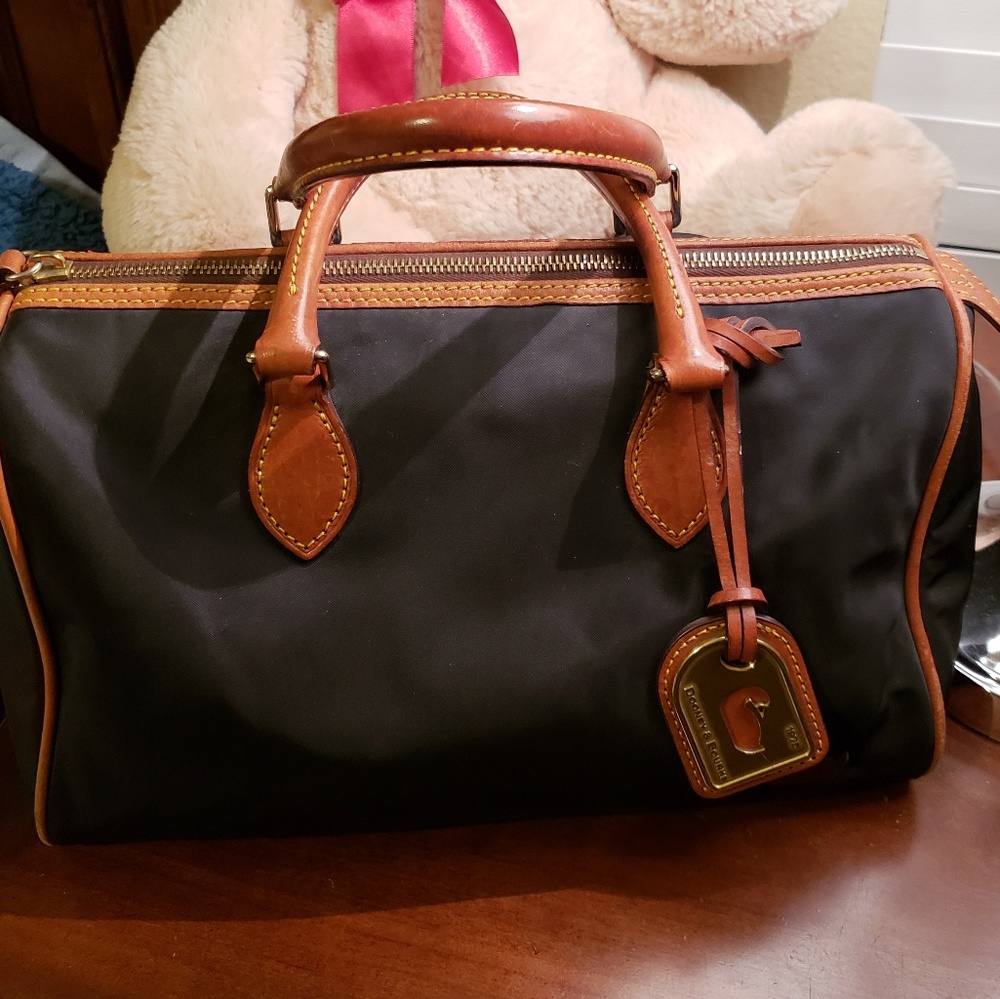 Dooney & Bourke Black Nylon Handbag